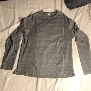 Calvin Klein gray Long Sleeve Dress shirt Large